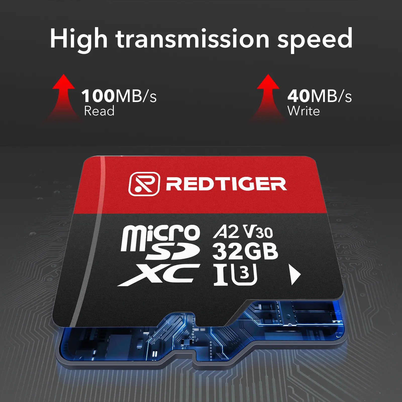 Redtiger 32GB SD Card For Dash Cam Class 10 U3 - Image 4