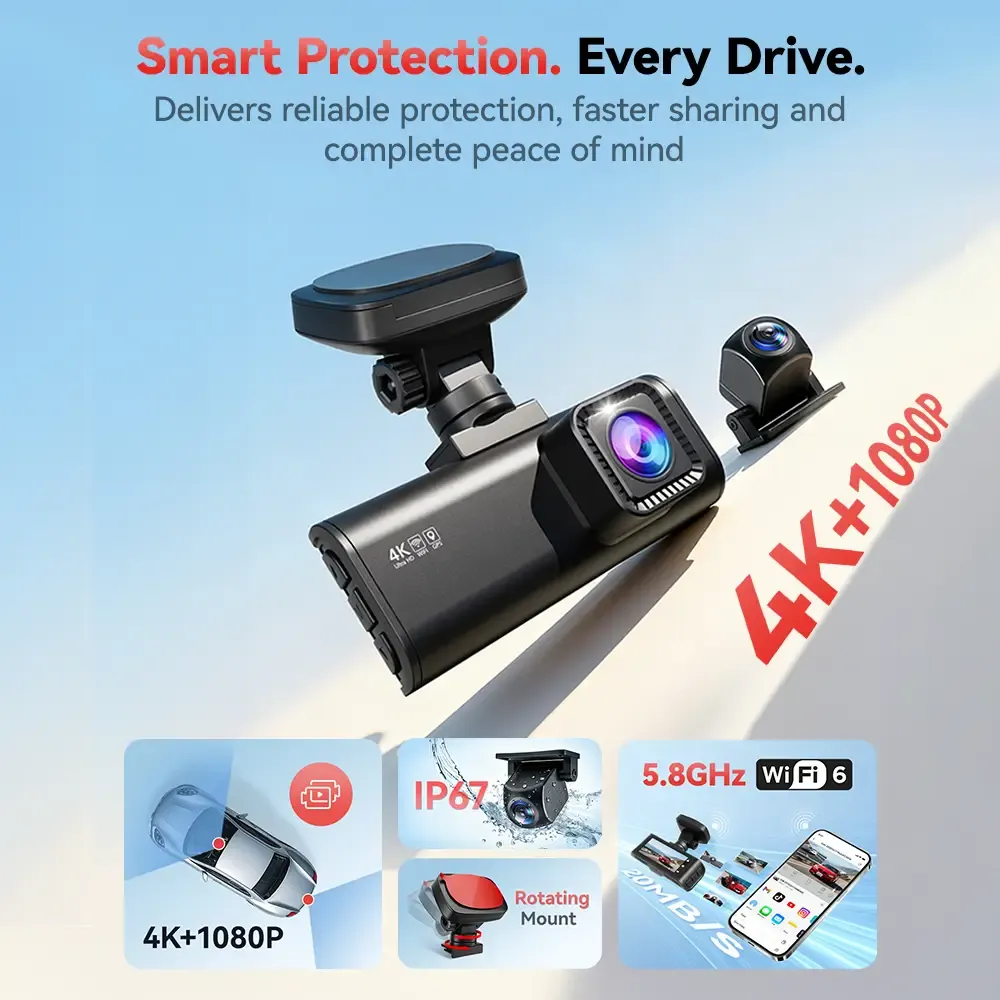 Redtiger F7N 4K Dual Dash Cam - Image 5
