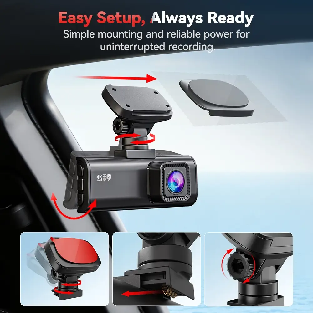 Redtiger F7N 4K Dual Dash Cam - Image 8