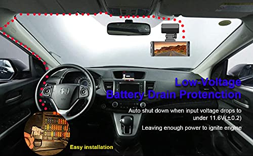 Redtiger Dash Cam Hardwire Kit For Parking Monitor - Image 4